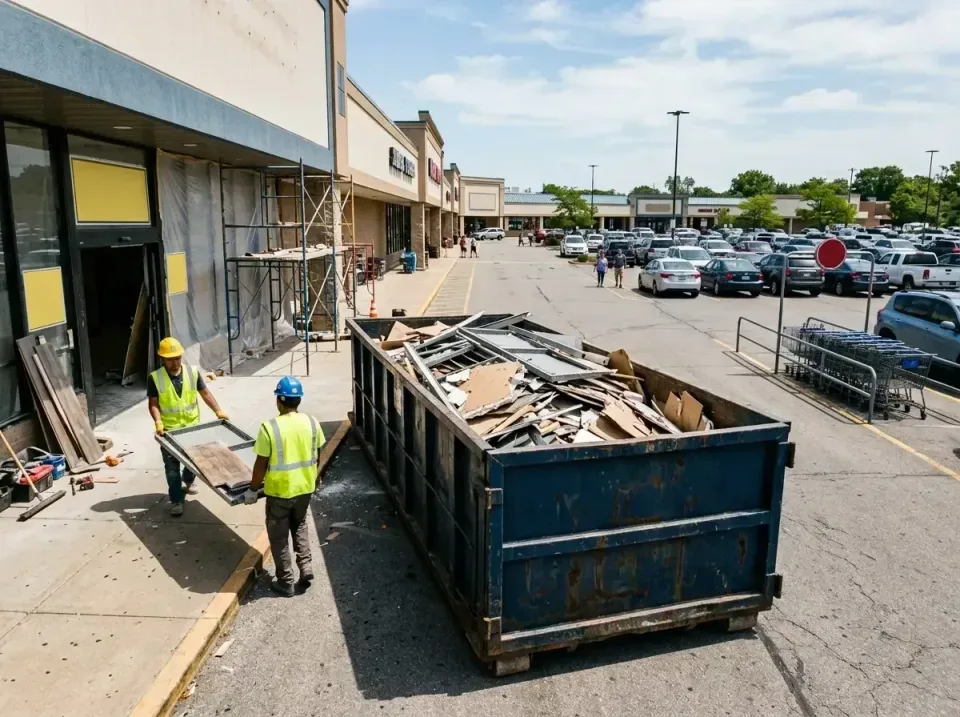retail-store-renovation-debris-003 — frequently asked questions, Roll-off Dumpster Rentals in Gahanna, OH